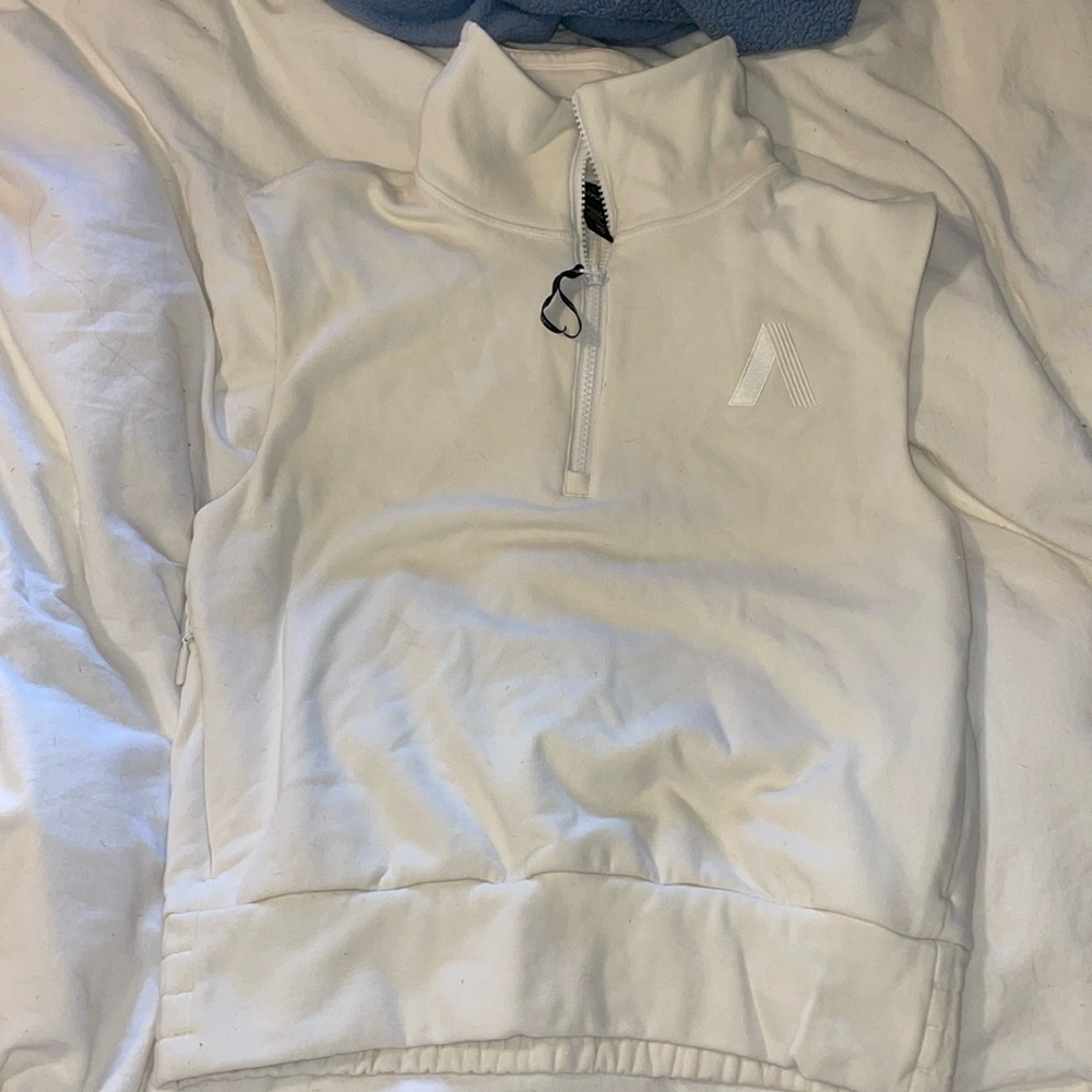 Athleta x Allyson Felix Collab vest Cream Size XXS